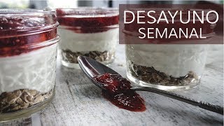 3 ideas de desayunos saludables  Recetas fáciles y deliciosas [upl. by Laven49]