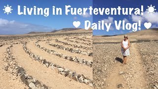 Fuerteventura Daily Vlog El Cotillo Labyrinth fuerteventura dailyvlog elcotillo [upl. by Gleich]