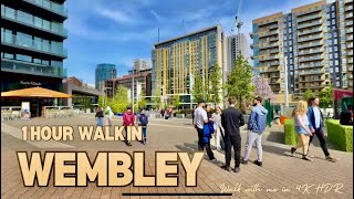 Exploring Wembley High Road Ealing Road and Wembley Park Station Tour [upl. by Akceber]