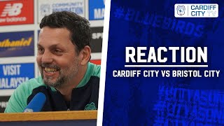 REACTION  CARDIFF CITY vs BRISTOL CITY [upl. by Grimbald]