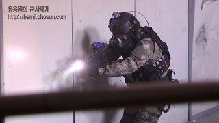 大韩民国 707特殊部队反恐怖演习Republic of Korea 707 Special Task Force Counter Terrorism Training [upl. by Enitsirk]