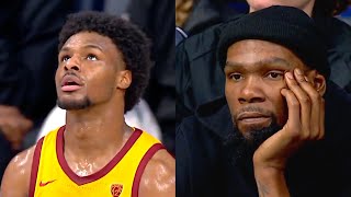 Bronny James SHUTS UP BOOING Crowd In Front Of KD l USC vs Arizona 🔥 Full Play l January 18 2024 [upl. by Moazami]