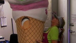 Undercover Boss  Menchies Costume Deleted Scene [upl. by Eiuqnimod]