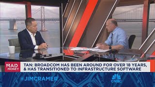 Broadcom is at a segment of the AI market where were addressing several hyperscalers CEO Hock Tan [upl. by Candis]