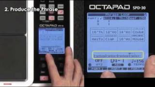 OCTAPAD SPD30 quotPhrase Loopquot Tutorial part 1 [upl. by Eisaj]