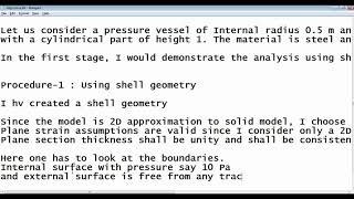 Pressure Vessels Axisymmetric Analysis using Abaqus [upl. by Halona]