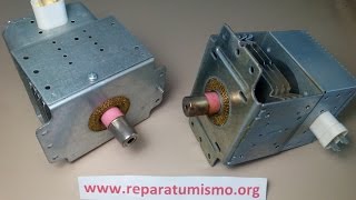 CURSO REPARACION DE HORNOS MICROONDAS BASICOS  VIDEO 13  MAGNETRON [upl. by Sammons804]