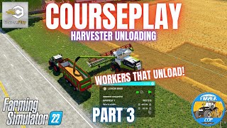 COURSEPLAY GUIDE  PART 3  Farming Simulator 22 [upl. by Aicilaanna987]