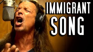 Led Zeppelin  Immigrant Song  cover  Ken Tamplin Vocal Academy [upl. by Pengelly720]