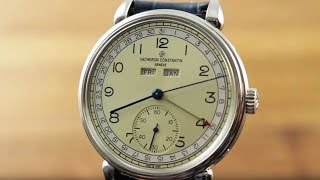 Vacheron Constantin Historique Triple Calendrier 1942 3110V000AB426 Luxury Watch Review [upl. by Bailie]