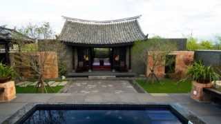 Banyan Tree Lijiang Resort in Lijiang China HD [upl. by Adihsaar971]