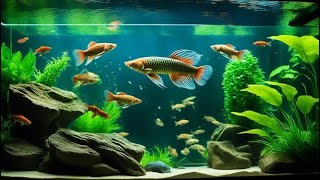 Tank mates of arowana fish 🐟 [upl. by Ateuqram]