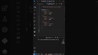 Nested Dictionarycoding python shorts [upl. by Keese]