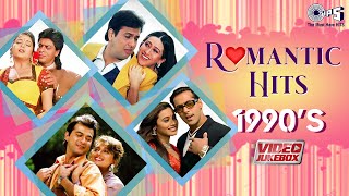 90s Bollywood Romantic Songs  Video Jukebox  Hindi Love Songs  90s Nostalgic Hits [upl. by Wasserman]