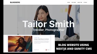 Building a BLOG website with Nextjs 13 Sanity v3 TypeScript Tailwind CSS Auth CMS [upl. by Anauqal811]