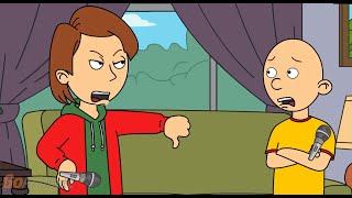 Youre Grounded FNF Song Old Caillou vs Boris [upl. by Esinyt429]