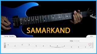 Bloodshed  Samarkand IntroSolo With Tabs [upl. by Tymon]