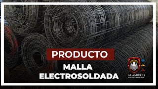 Malla Electrosoldada  Alambres Y Refuerzos [upl. by Afas]