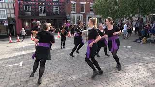 Silver Flame Rappers performing quotDance 2quot at Bromyard Folk Festival 2023 [upl. by Rosol]