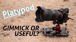 Platypod Review  Gimmick or Useful Tripod Alternative for 99 [upl. by Ahael]