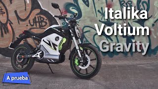 Italika Voltium Gravity  Manejamos la nueva moto 100 eléctrica  Autocosmos [upl. by Soiritos]