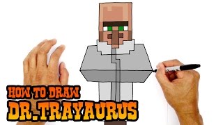 How to Draw Minecraft  DrTrayaurus [upl. by Namor]