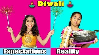 DIWALI  Expectations Vs Reality  Paris Lifestyle Diwali Video [upl. by Taite946]