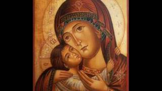 Theotoke Parthene  O Theotokos and Virgin  Ohtaihos  All 8 Byzantine Tones [upl. by September]