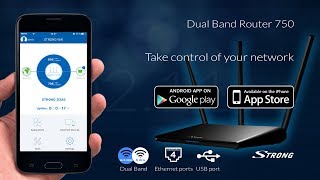 Dual Band Router 750 App EN [upl. by Helbonnah]