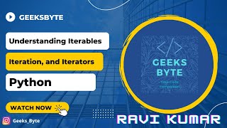 Python Tutorial Iterable iterator and iteration [upl. by Aelahc]