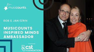 2017 MusiCounts Inspired Minds Ambassadors  Bob amp Jan Ezrin [upl. by Oramlub691]