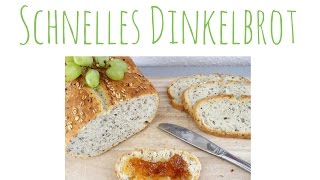 Schnelles DinkelKörnerbrot  Thermomix [upl. by Errol]