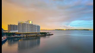 Miami Live Webcam 247  Waterfront Brickell Key [upl. by Lief]