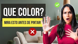 TIPS para seleccionar COLORES como un profesional 🌈 Elige el color ideal para tu casa [upl. by Kenelm132]