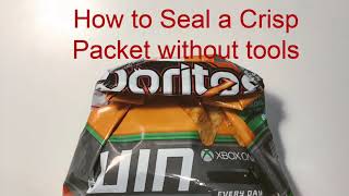 How to open a packet of crisps [upl. by Ennael]