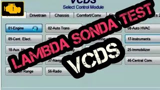 LAMBDA SONDA TEST VCDS [upl. by Neirda]