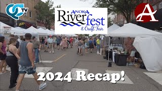 Riverfest 2024 Recap  Anoka MN  QCTV [upl. by Deyes]