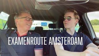 EXAMENROUTE AMSTERDAM MET SANDER [upl. by Anua]