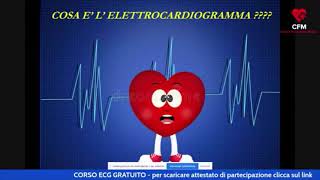 Rubrica CFM  Leggere lElettrocardiogramma ECG [upl. by Elsinore]