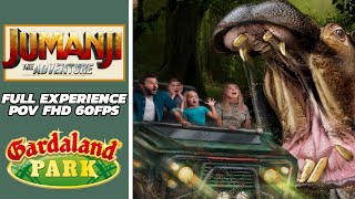 Jumanji The Adventure at Gardaland  POV OnRide  Full HD 2023  Multi Mover Dark Ride [upl. by Minnie]