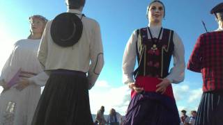 Gigantes Bailando en la Zurriola Donostia 2011 [upl. by Airemahs]