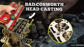 My £5000 COSWORTH ENGINE REBUILD 500BHP CYLINDER HEAD  part 1 [upl. by Keraj132]