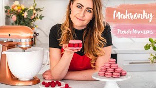 Makronky  French macarons tutorial [upl. by Sices]