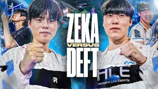 DEFT VS ZEKA  HLE VS KT  CAEDREL [upl. by Marty]