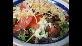 HEALTHY SUMMER KETO recipe BIG MAC SALAD [upl. by Zarla]