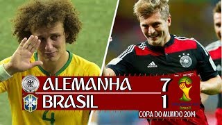 Alemanha 7 x 1 Brasil  Melhores Momentos GLOBO 720p Copa do Mundo 2014 [upl. by Avehs]