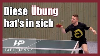 Tischtennis Übung für Fortgeschrittene [upl. by Iahk]