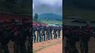 緬北佤聯軍訓練佤聯軍緬甸戰事uwsa 佤邦army [upl. by Htebiram419]