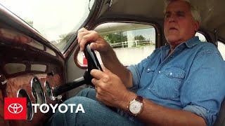 Jay Leno Drives the First Car Toyoda Toyota Ever Produced  Toyota [upl. by Collins]