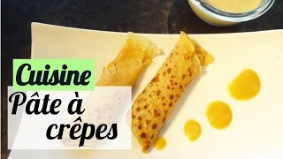 La pâte à crêpes au lait davoine  Recette minceur [upl. by Herta]